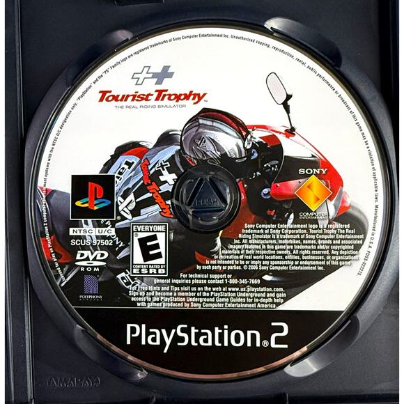 Tourist Trophy PS2 Complete CIB (2006) Real Riding Simulator Motorcycle Racing - Picture 5 of 7